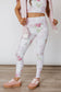 & Ave- Game Changer Leggings- Rose to the Challenge- FINAL SALE