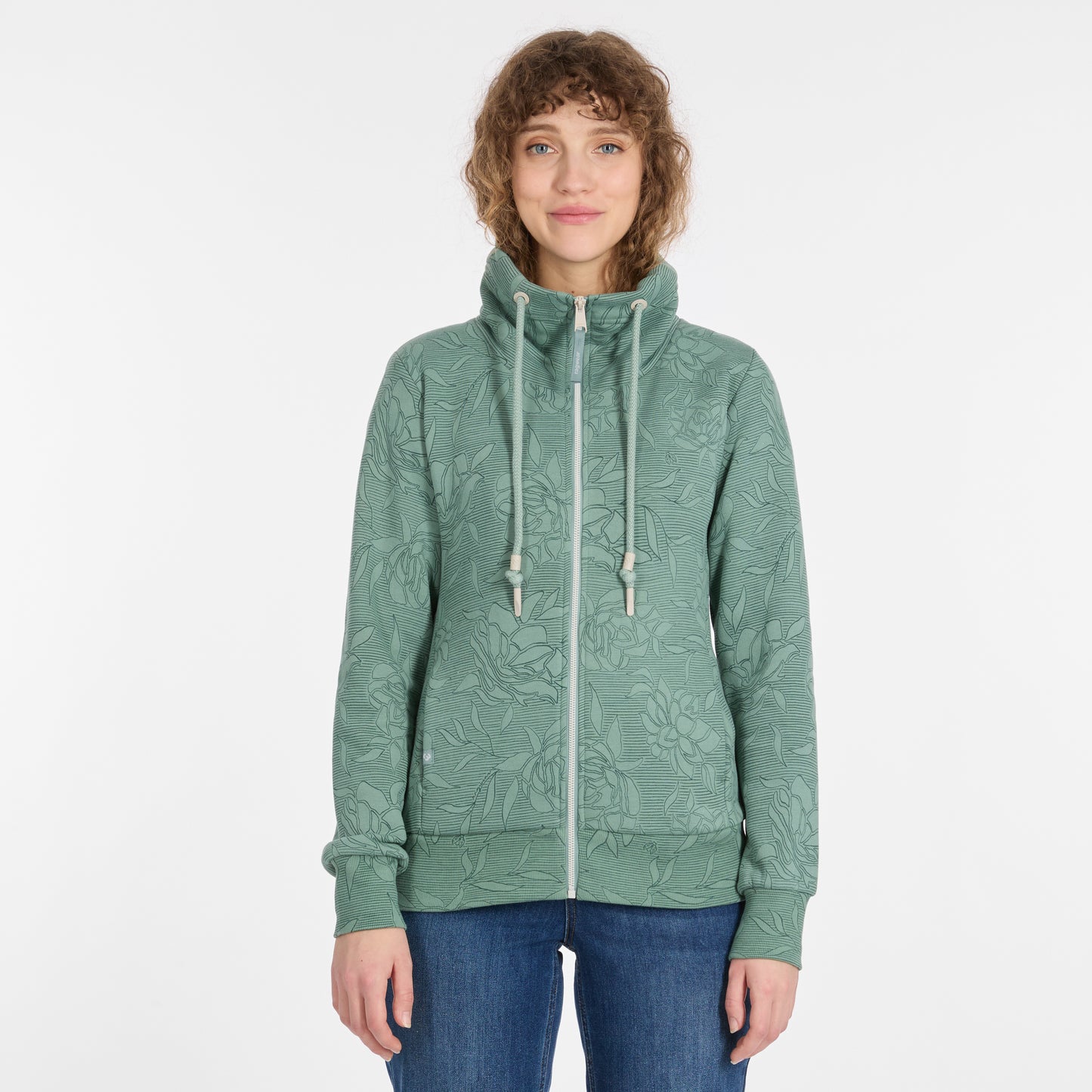 Ragwear- Ronette Fullzip- Dusty Green