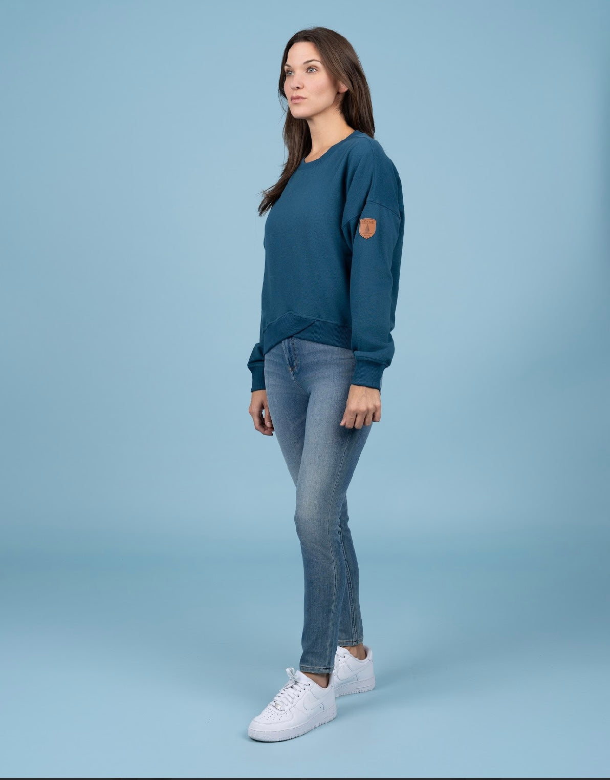Wanakome- Erma Drop Shoulder- Ocean