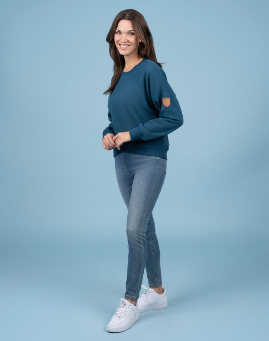 Wanakome- Erma Drop Shoulder- Ocean