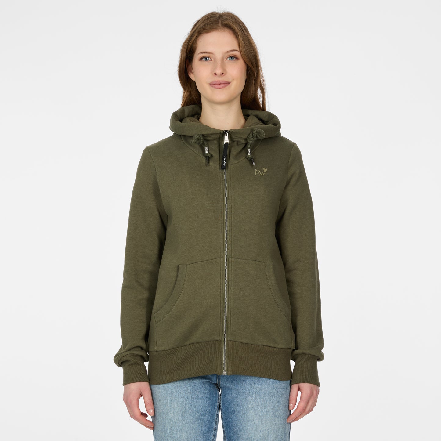 Ragwear- Neskia Zip- Dark Olive FW26