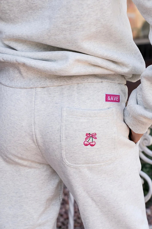 & Ave- Comfort Zone Joggers- Girly Things