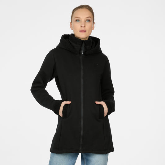 Ragwear- Eirra Long Hoody- Black
