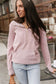 & Ave- HalfZip Sweatshirt- Lilac Dreams