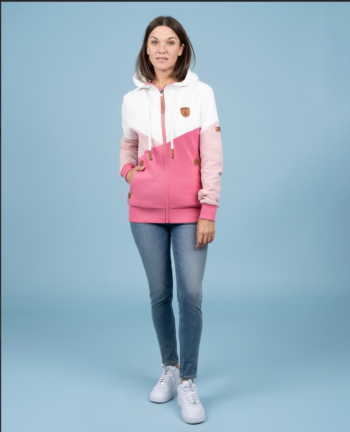 Wanakome- Roxette Fullzip- Cosmo Pink Mix