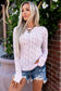 & Ave- Hattie Lace Long Sleeve - Rose