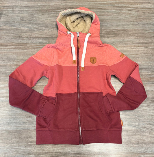 Wanakome- Lauren Full Zip- Grape Mix