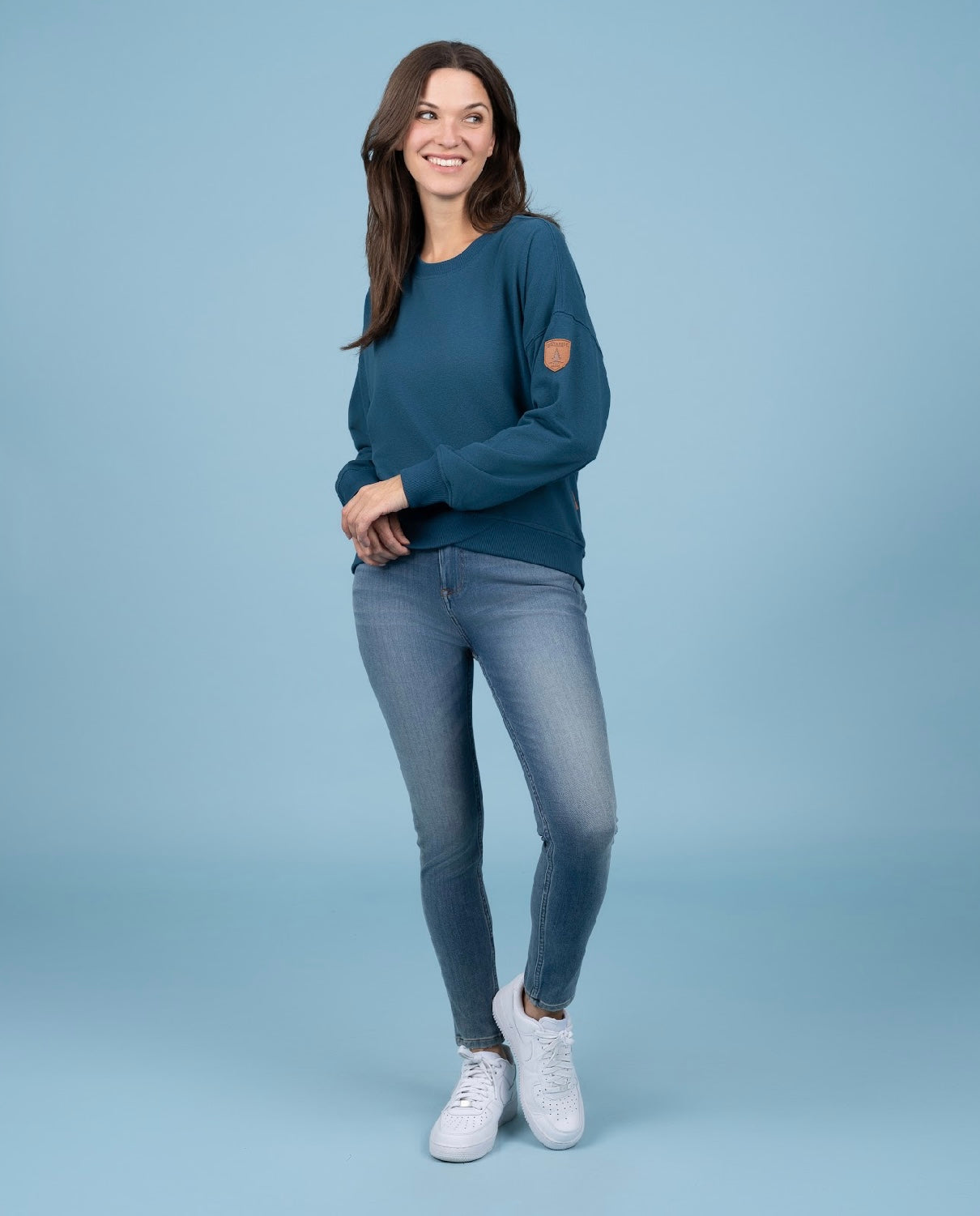 Wanakome- Erma Drop Shoulder- Ocean