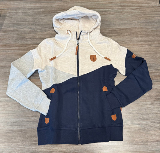 Wanakome- Roxette Fullzip- Oxford Blue Mix