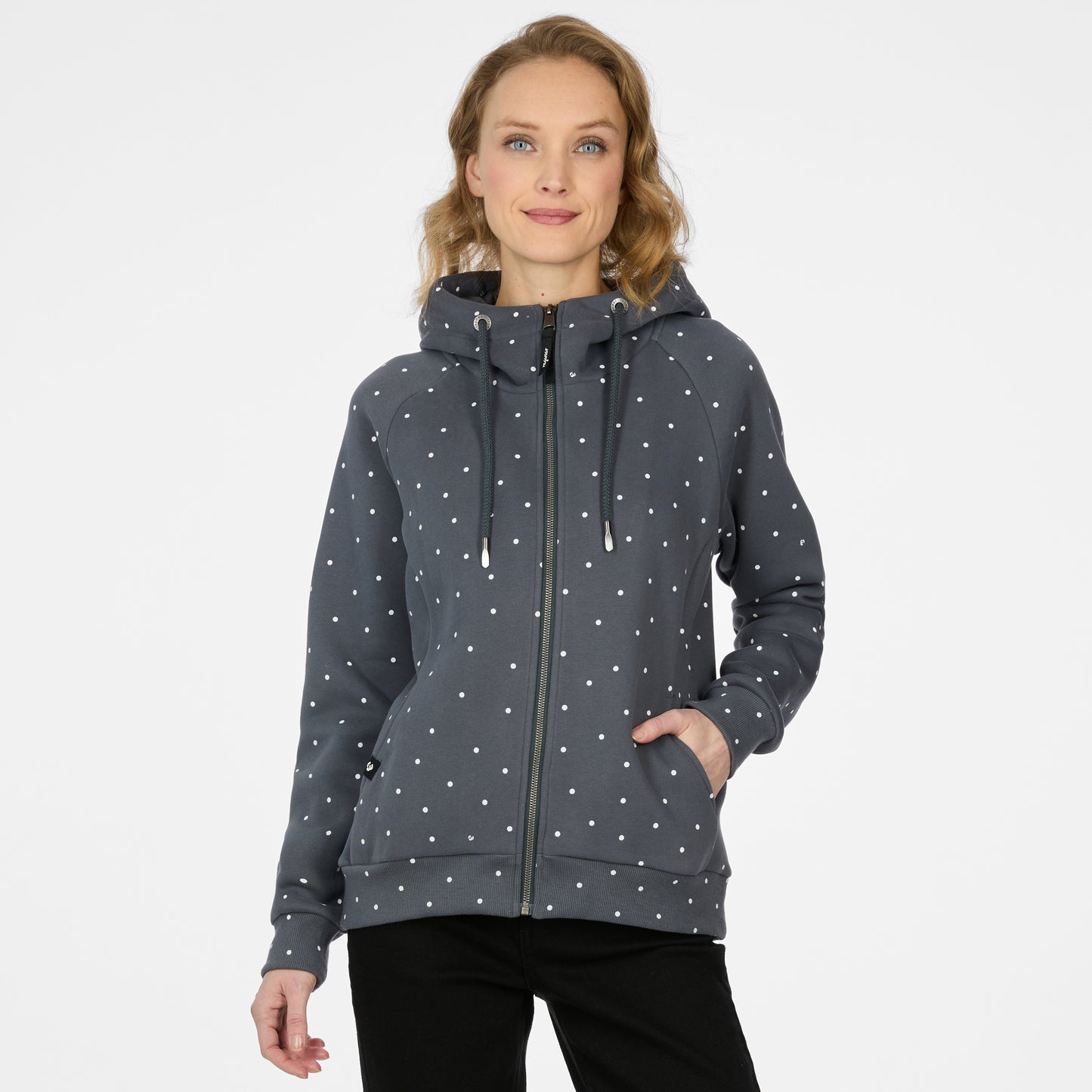 Ragwear- Fllawia Zip Dots- Dark Grey