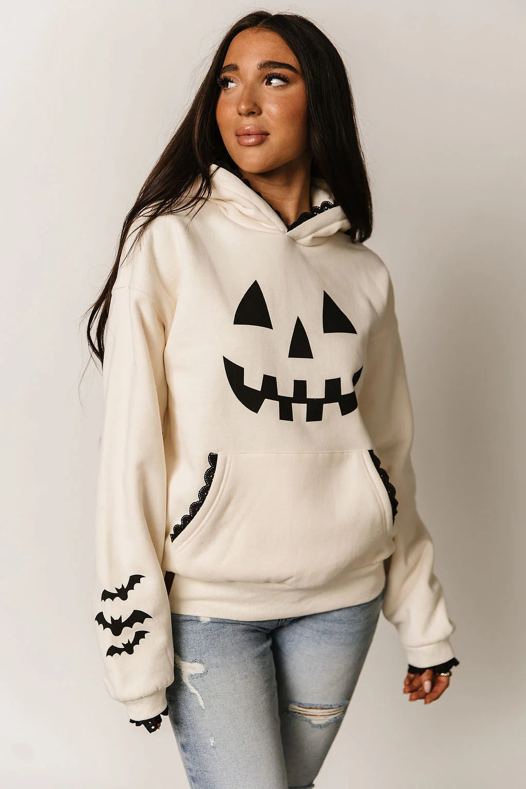 & Ave- Comfort Zone Hoody- Hey Pumpkin-3XL left