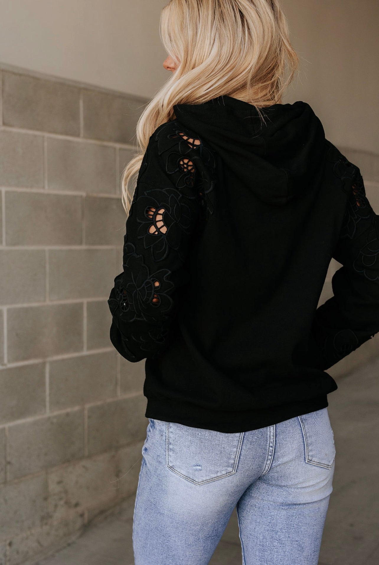 & Ave- University Hoody- Love Story- Black *RESTOCKED!