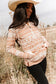 & Ave- HalfZip Sweatshirt- Bronco Babe
