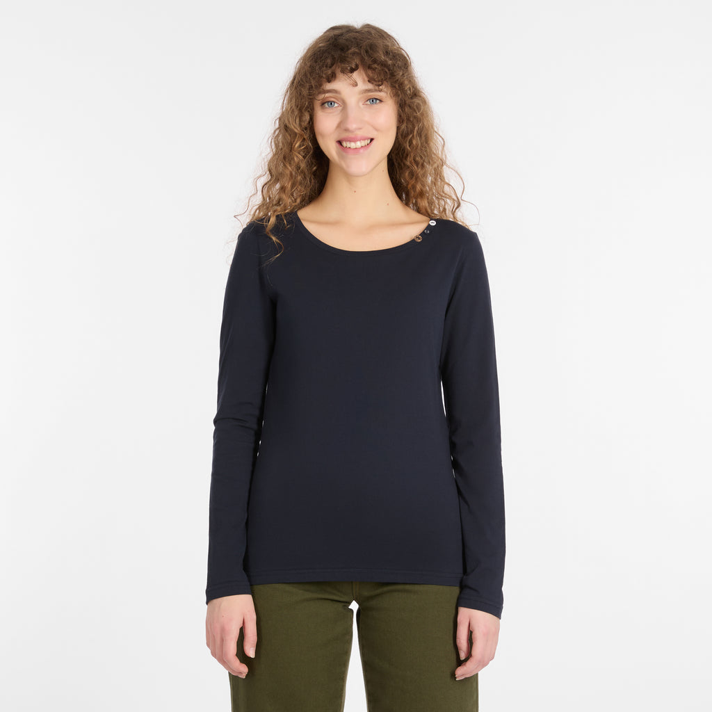Ragwear- Fllorah GOTS Long Sleeve - Navy
