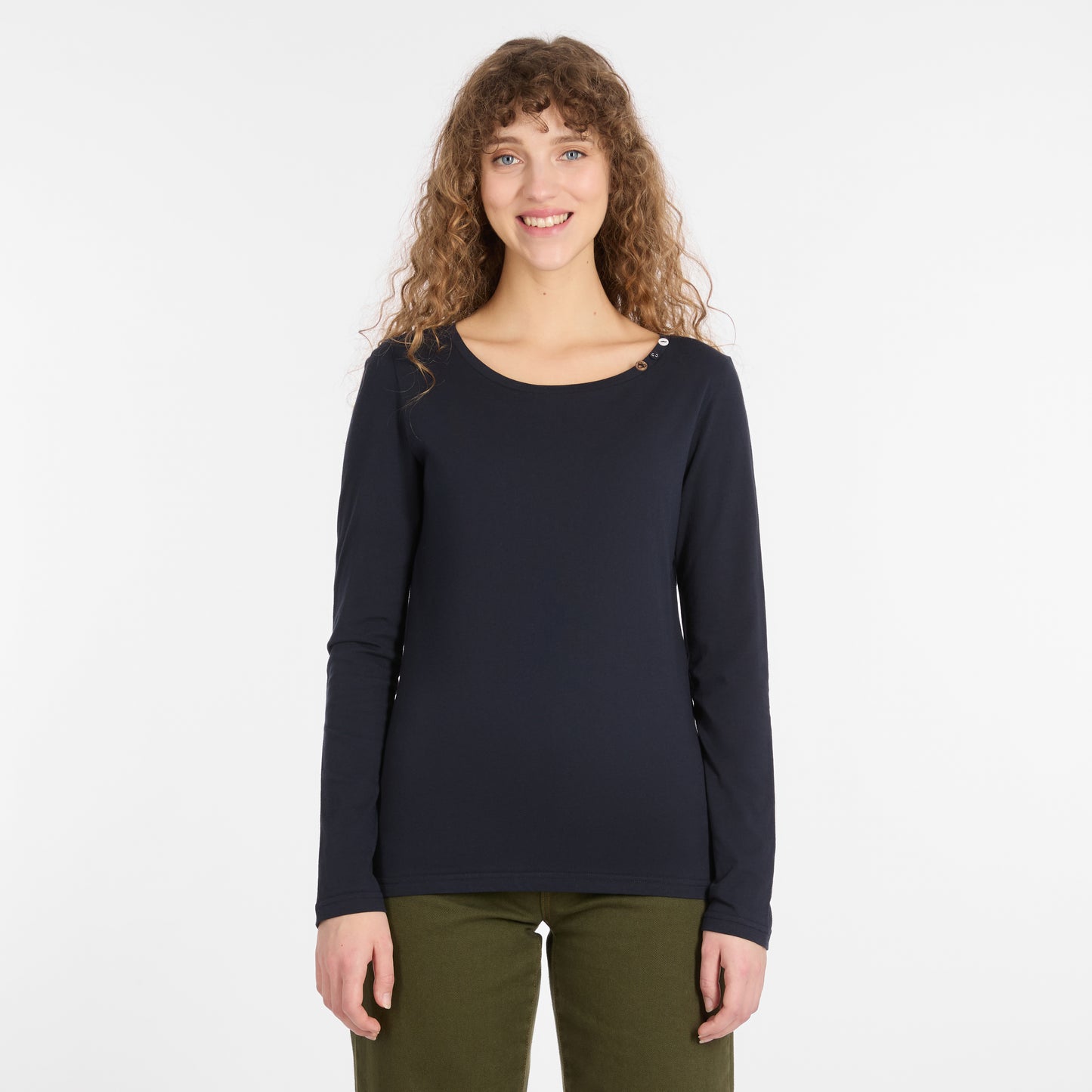Ragwear- Fllorah GOTS Long Sleeve - Navy