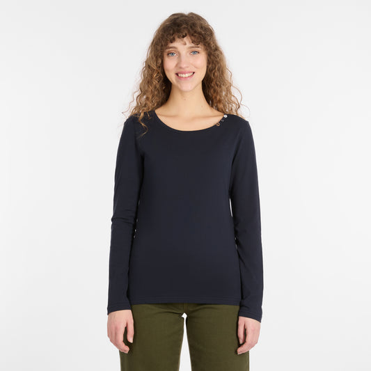 Ragwear- Fllorah GOTS Long Sleeve - Navy