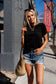 & Ave- Lulu Tee- Onyx