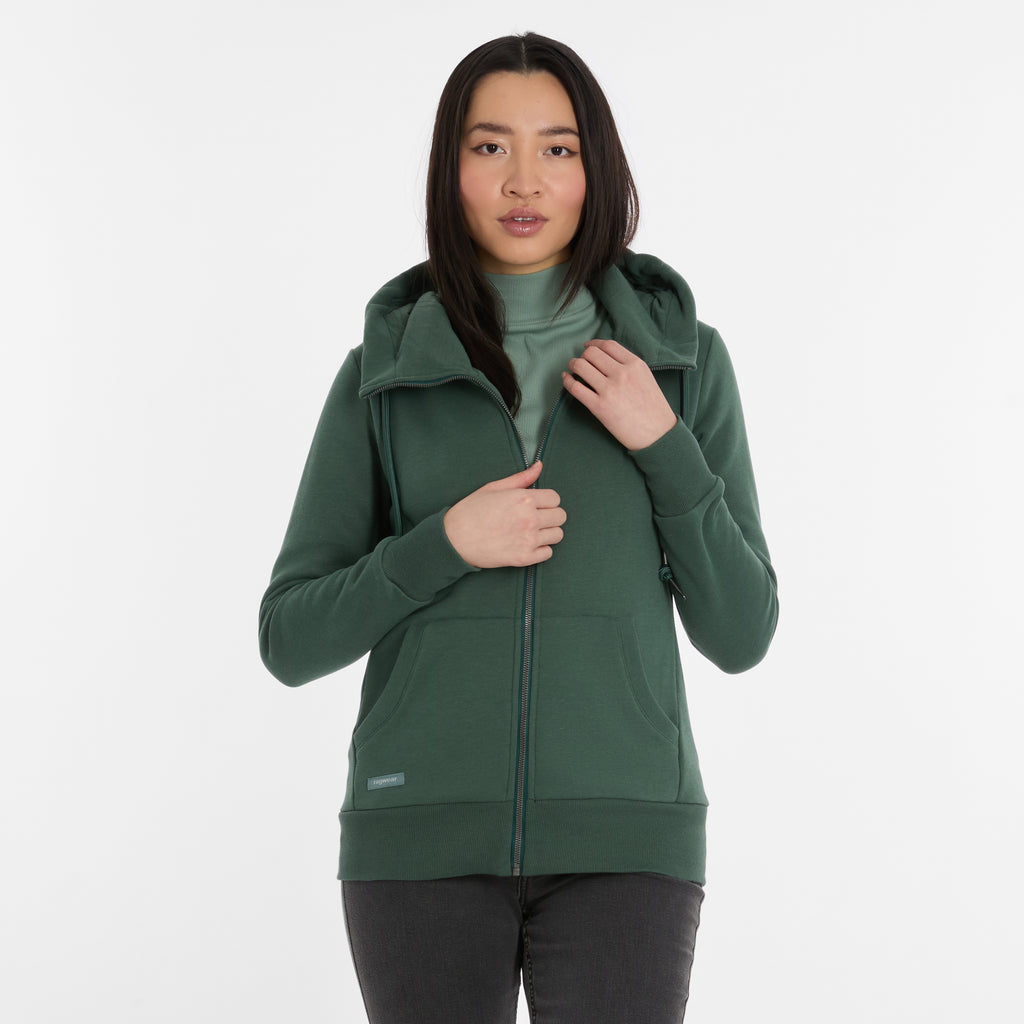 Ragwear- Neskia Zip- Pine Green