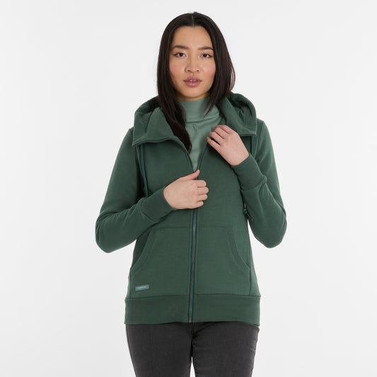Ragwear- Neskia Zip- Pine Green