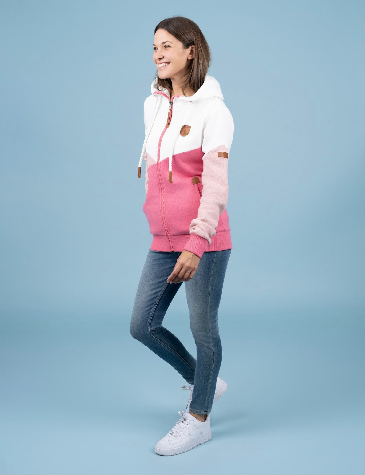 Wanakome- Roxette Fullzip- Cosmo Pink Mix