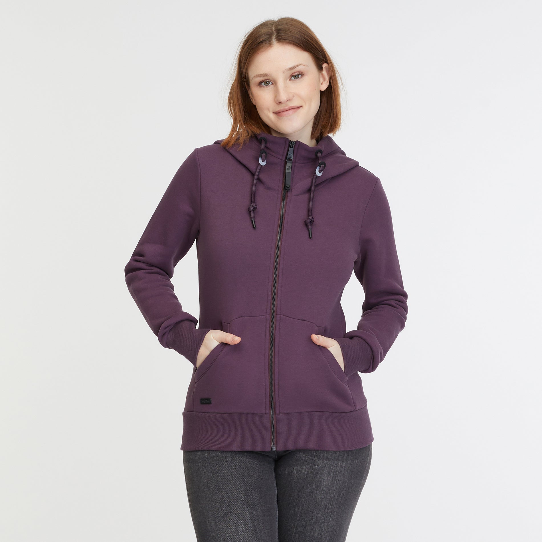 Ragwear- Neska Zip- Plum