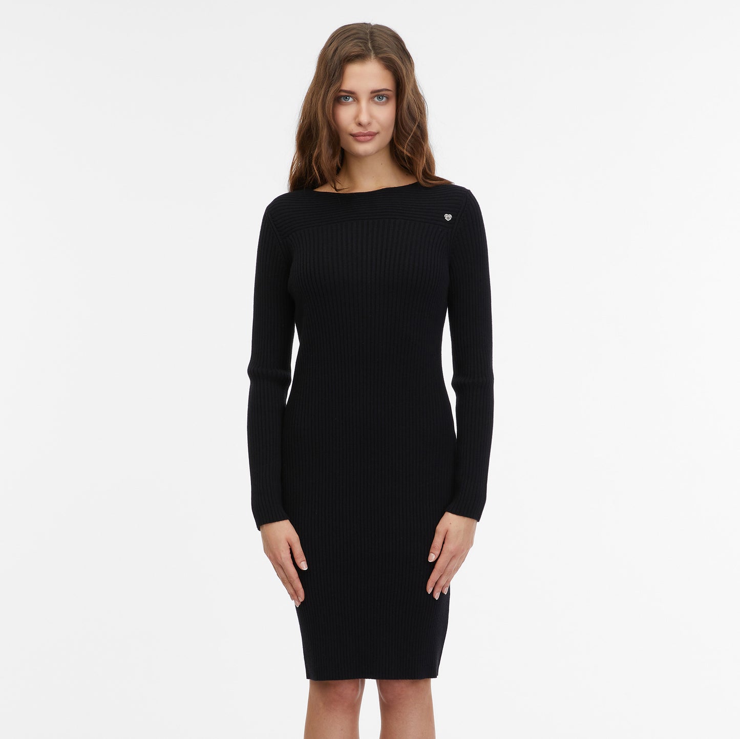 Ragwear- Mikaila Dress- Black-S left-FINAL SALE