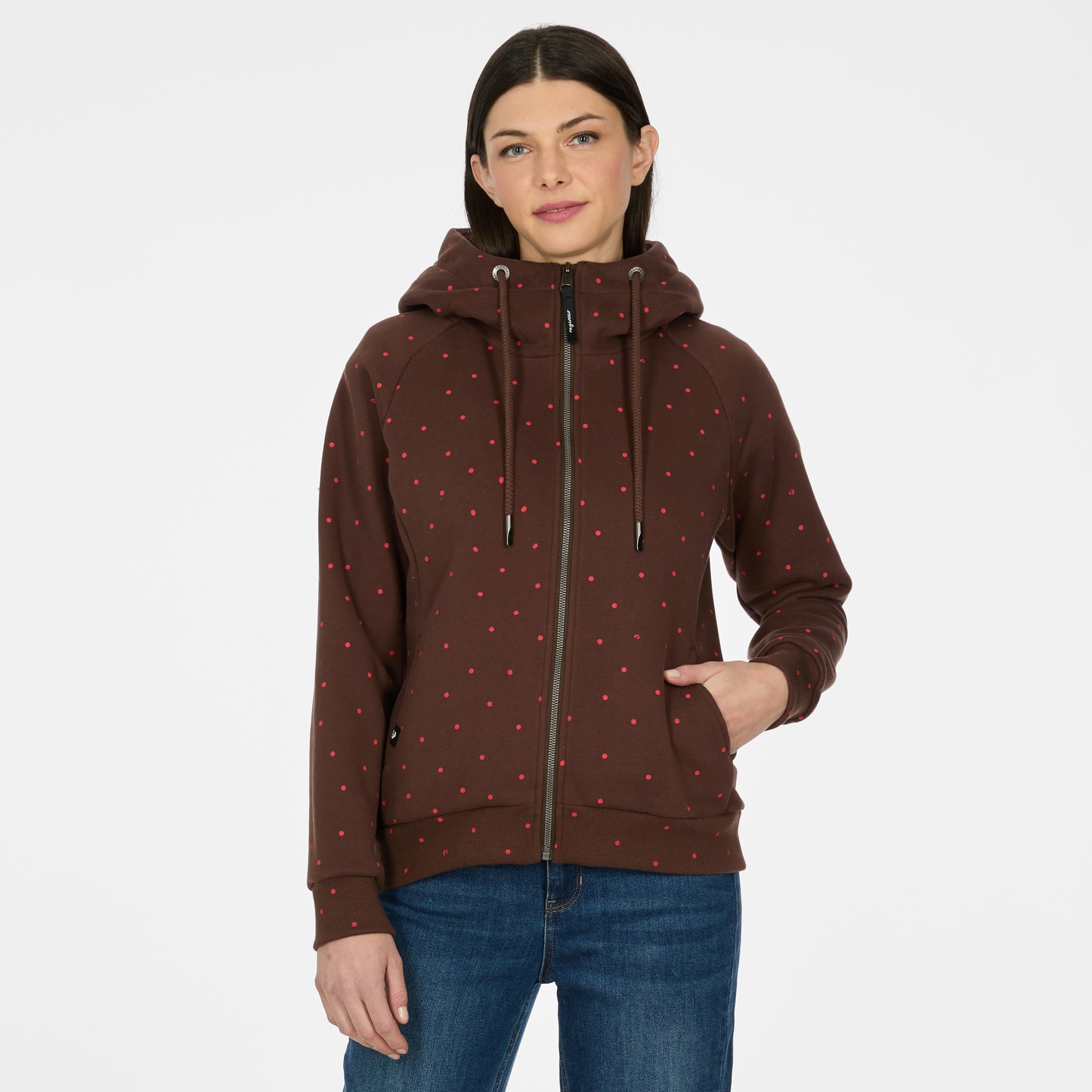 Ragwear- Fllawia Zip Dots- Dark Chocolate