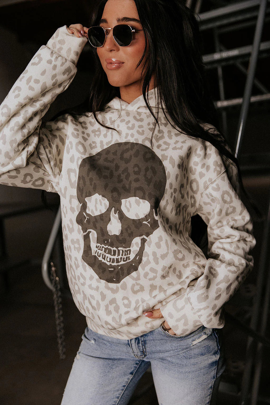 & Ave- Comfort Zone Hoody- Purr-dy Scary