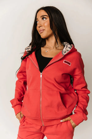 & Ave- Comfort Zone Fullzip Hoody- Natural Instincts