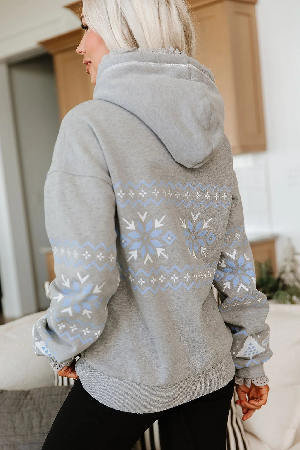 & Ave- Comfort Zone Hoody- Snow Much Fun