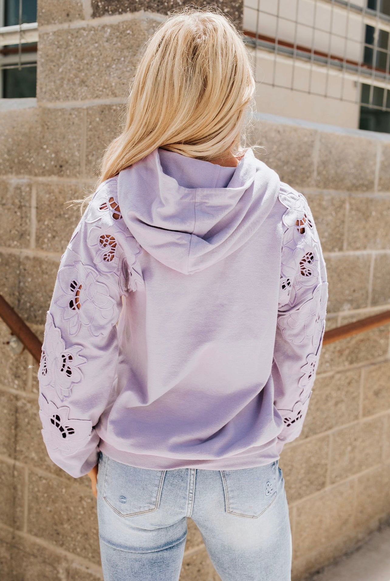 & Ave- University Hoody- Love Story- Lilac