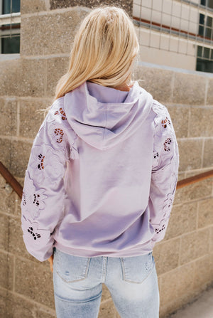 & Ave- University Hoody- Love Story- Lilac