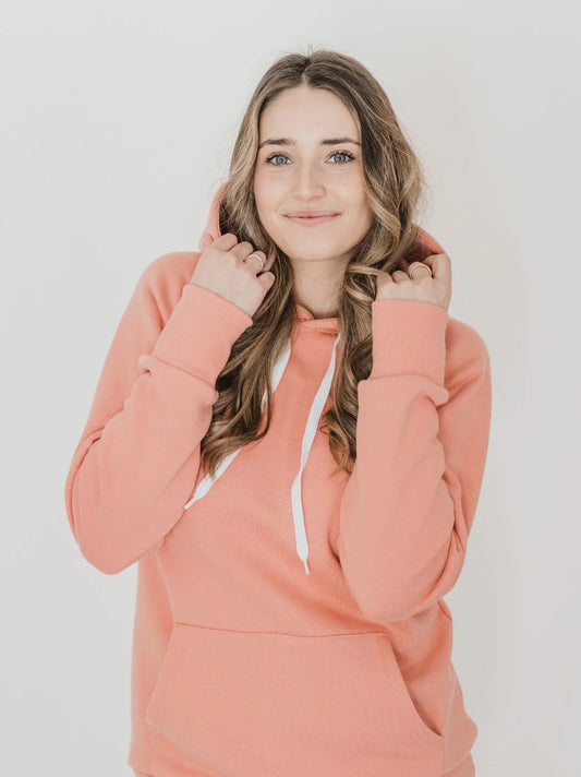 Blondie Apparel- Classic Forrest Hoodie- Tawny-S left- FINAL SALE