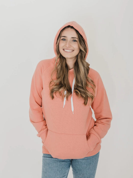 Blondie Apparel- Classic Forrest Hoodie- Tawny-S left- FINAL SALE