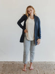 Blondie Apparel- Briton Cardigan- Denim