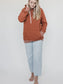 Blondie Apparel- Classic Forrest Hoodie- Gingerbread-M left- FINAL SALE