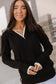 & Ave- Henley Hoody- Midnight Lace