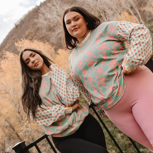 & Ave- University Pull Over- Mixed Feelings-S & M left-FINAL SALE