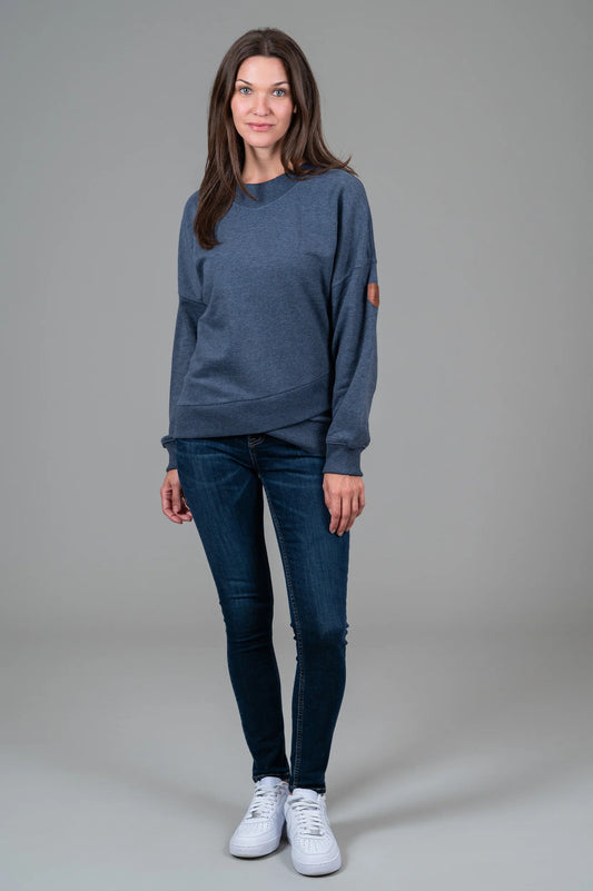 Wanakome- Winnie Tulip Pullover- Navy-S & 2XL left-FINAL SALE