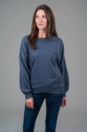 Wanakome- Winnie Tulip Pullover- Navy