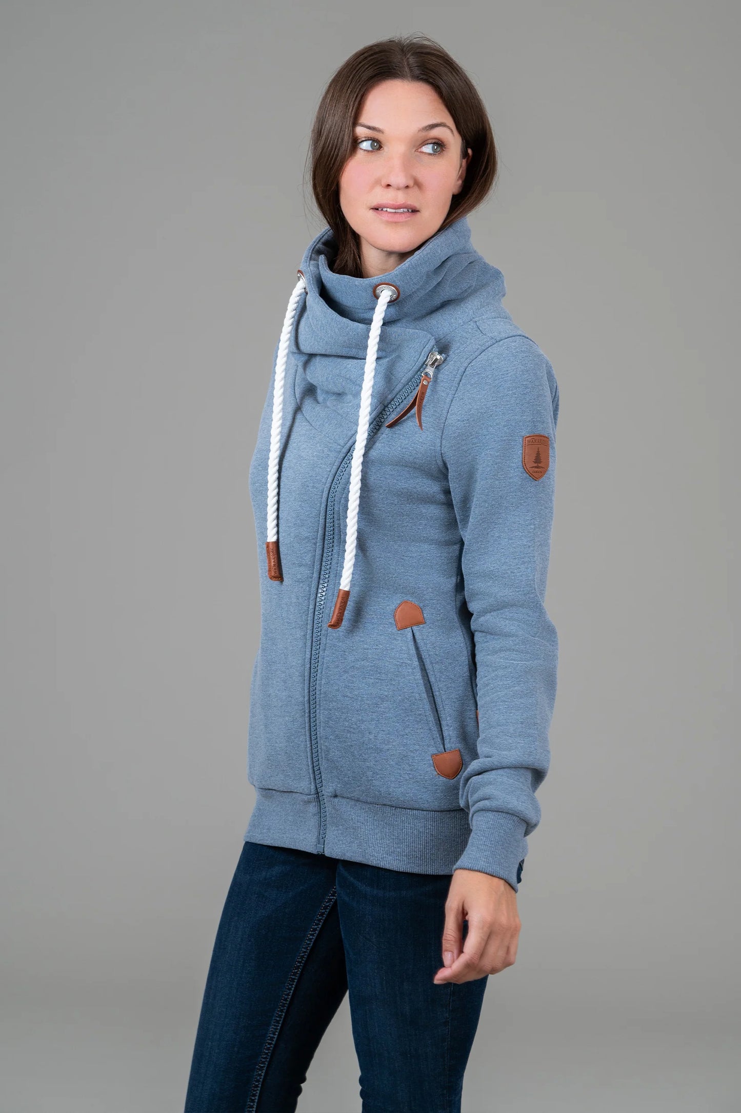 Wanakome- Hestia- Heathered Blue-S & 2XL left- FINAL SALE