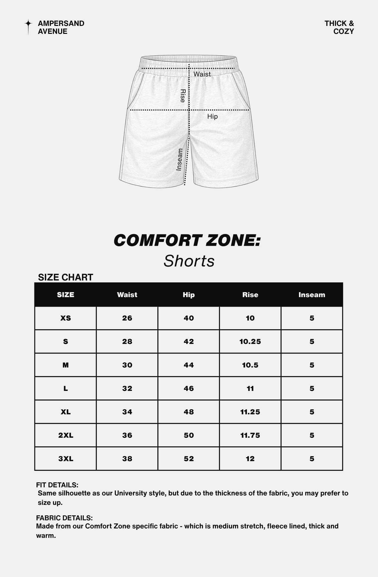 & Ave- Comfort Zone Shorts- Lavender