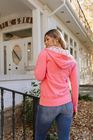 & Ave- HalfZip Sweatshirt- Grit & Grace