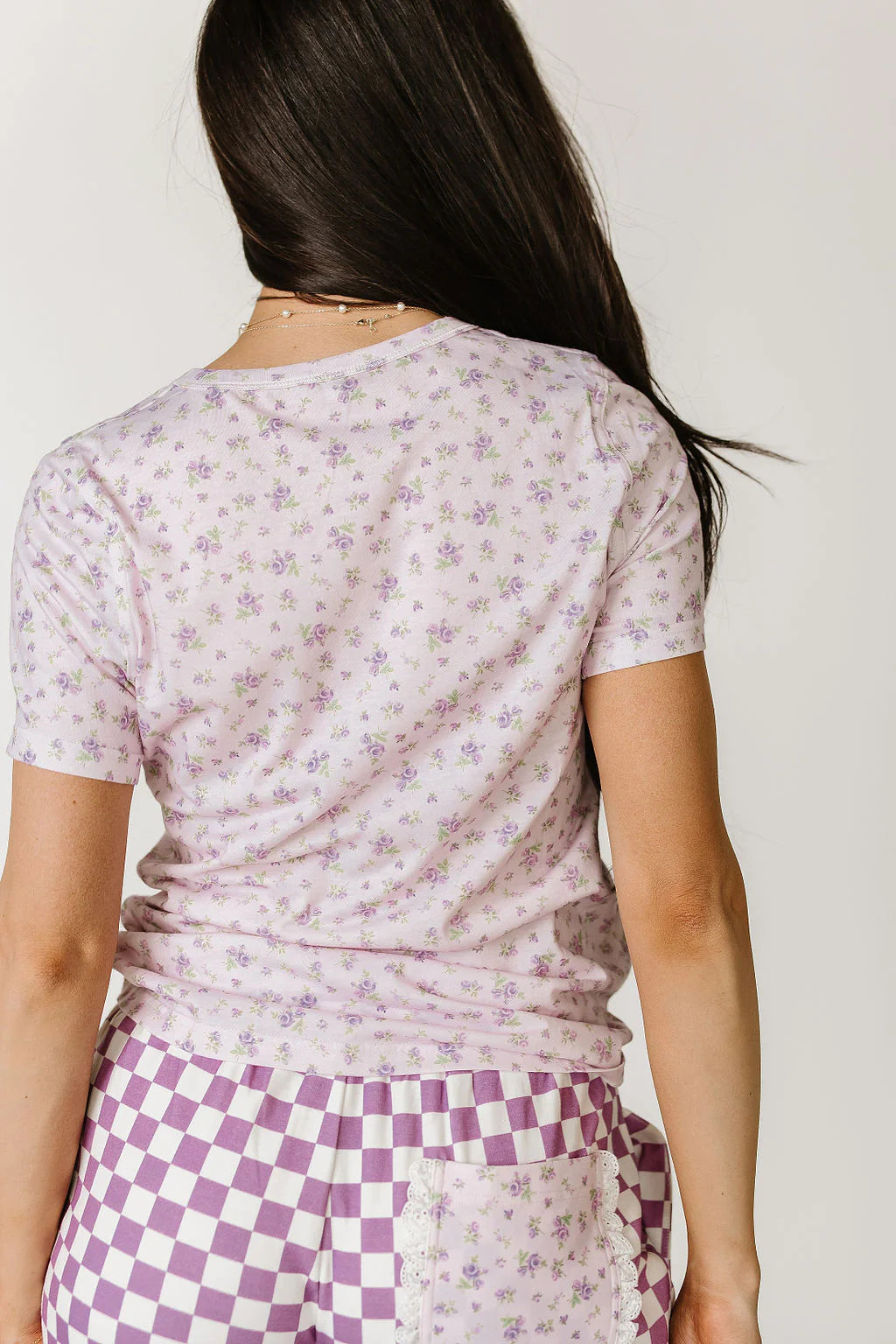 & Ave- Lulu Tee- Lavender Daydream