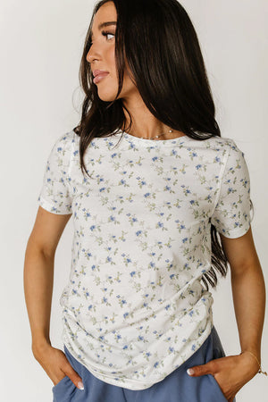 & Ave- Lulu Tee- Forget Me Not