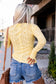 & Ave- Hattie Lace Long Sleeve - Daffodil