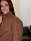 Après Actif- 1/4 Zip Pullover- Espresso
