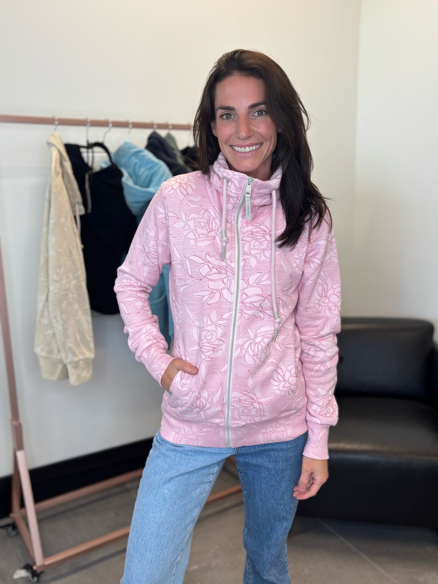 Ragwear- Ronette Fullzip- Marshmallow