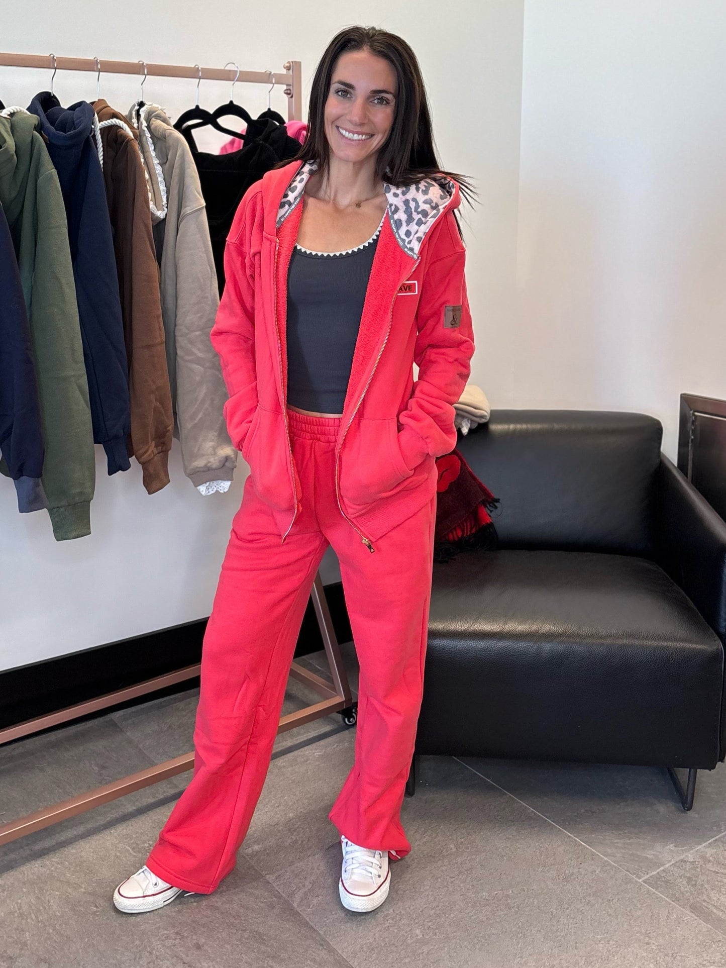 & Ave- Comfort Zone Fullzip Hoody- Natural Instincts-3XL left