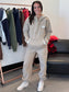 & Ave- Comfort Zone Joggers- Mocha Lace